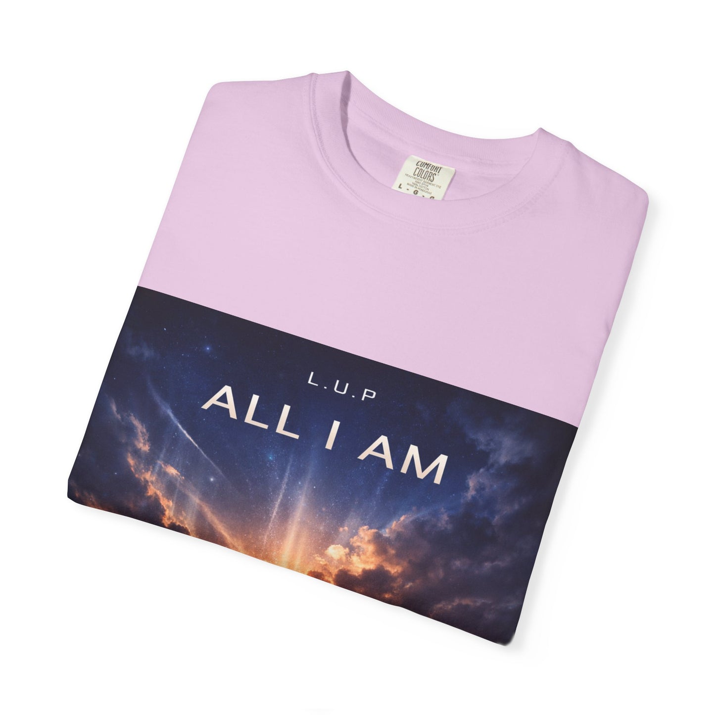 All I Am T‑Shirt — Inspirational Sunset Silhouette Graphic Tee